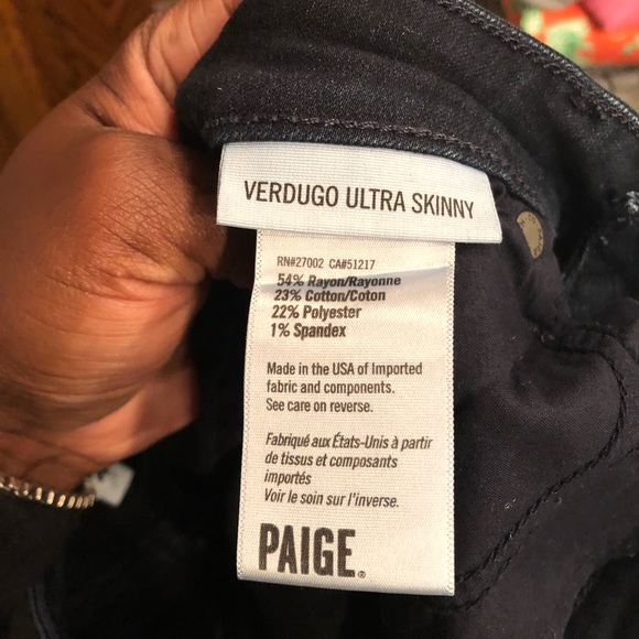 PAIGE Verdugo Ultra Skinny Jeans - Picture 6 of 7